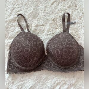 Aerie Plunge Bra Sexy Lace Size 38D